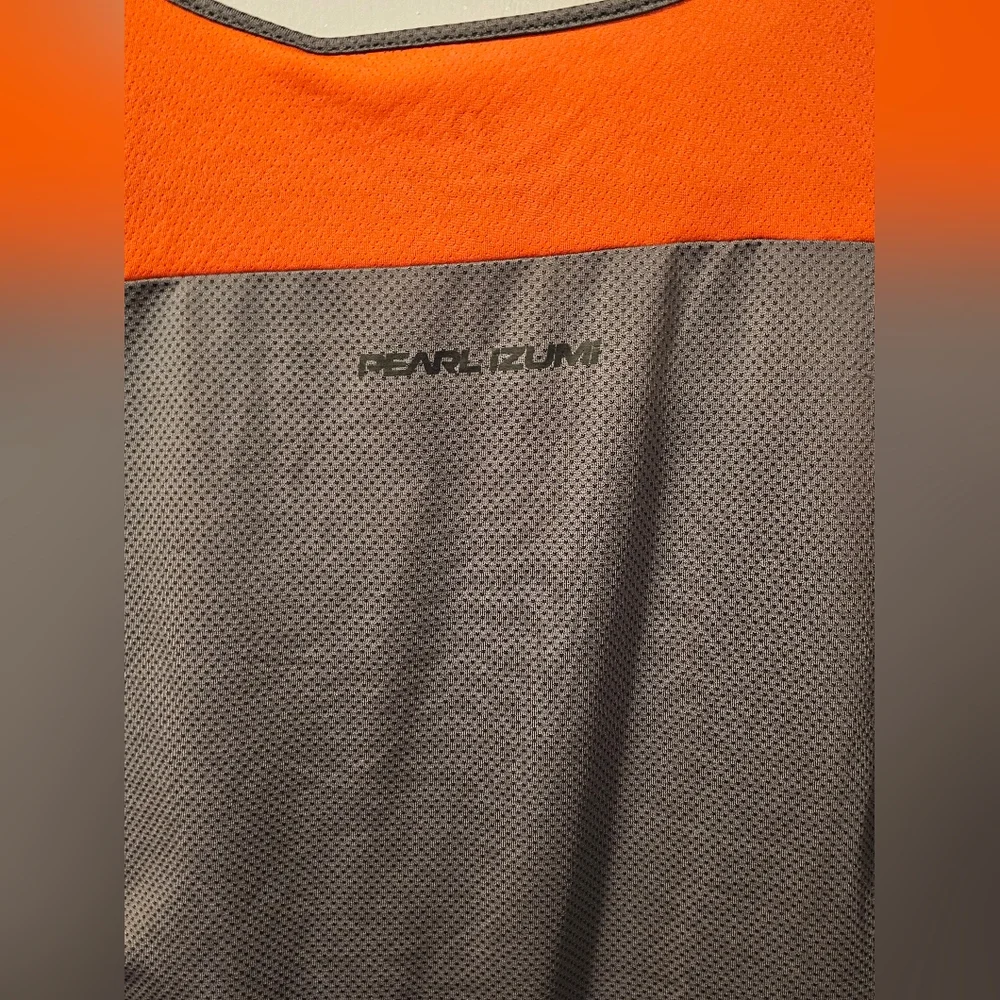 Pearl Izumi Women's Canyon Short Sleeve Jersey Orange & Gray Size M NWT - Picture 6 of 9